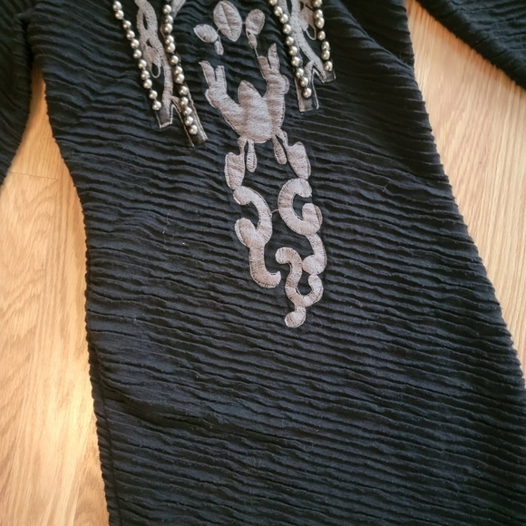 Free People Looking For A Stud Bodycon Dress S - Picture 4 of 13